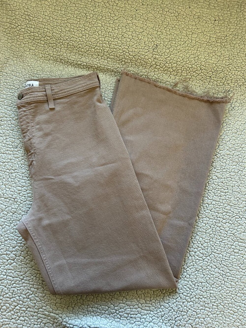 Pistola -- tan flared pants